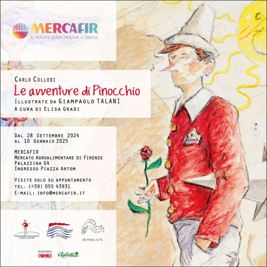 Pinocchio arriva a Mercafir, e MercaFirenze gli dà il benvenuto!